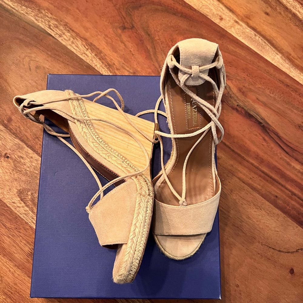 Aquazzura high heel sandal worn a few times